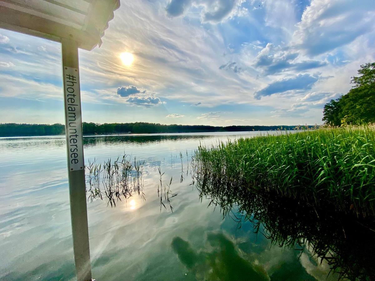 Hotel Am Untersee Bantikow Экстерьер фото